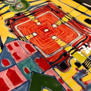 Hundertwasser-ihlette kerámiafestő foglalkozás - 2026. február 11.
